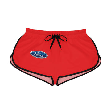 Women's Red Ford Relaxed Shorts™