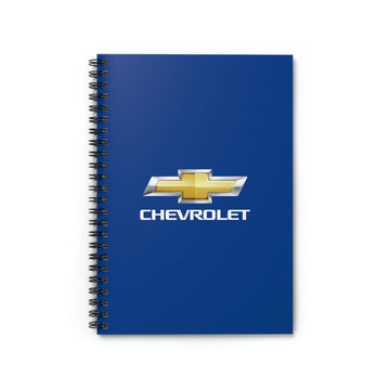 Dark Blue Chevrolet Spiral Notebook - Ruled Line™