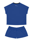 Women's Dark Blue Jaguar Short Pajama Set™