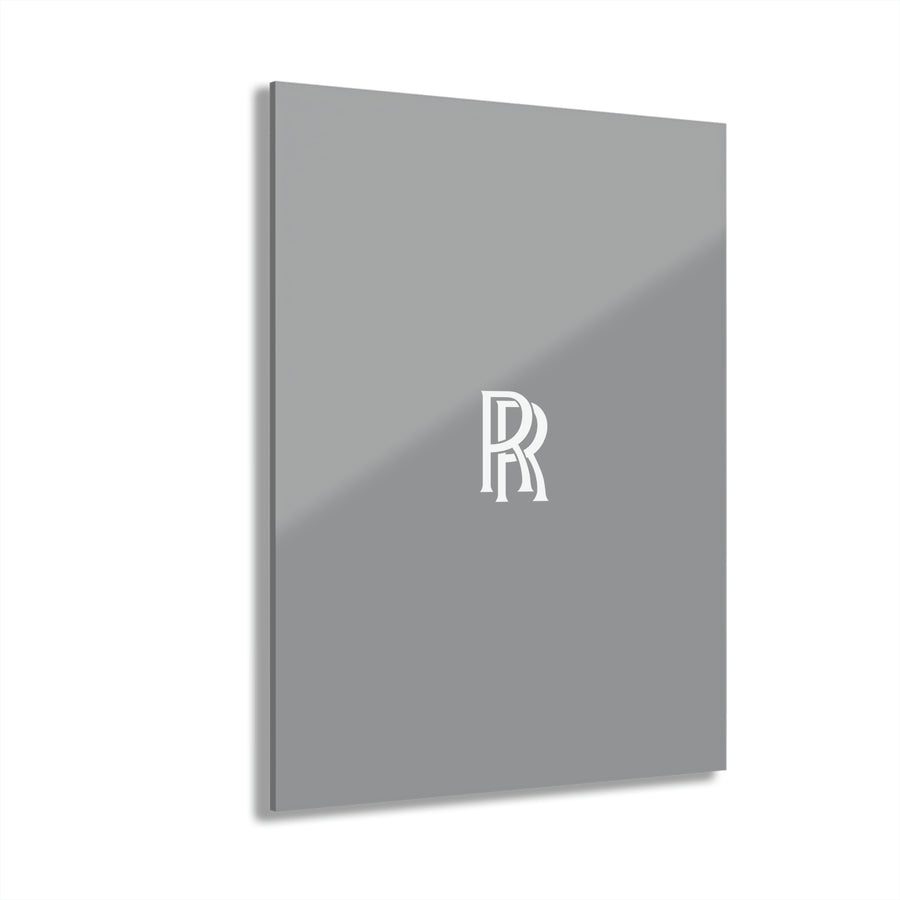 Grey Rolls Royce Acrylic Prints (French Cleat Hanging)™