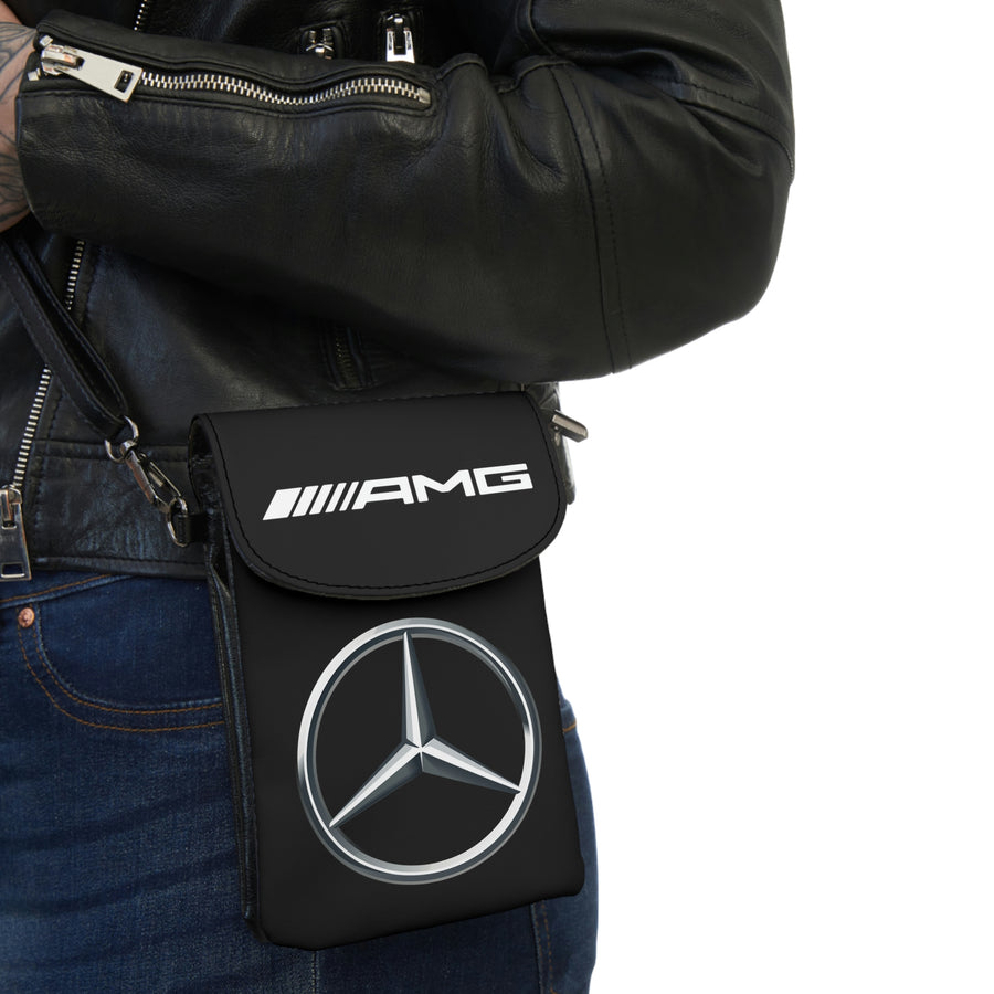 Small Black Mercedes Cell Phone Wallet™