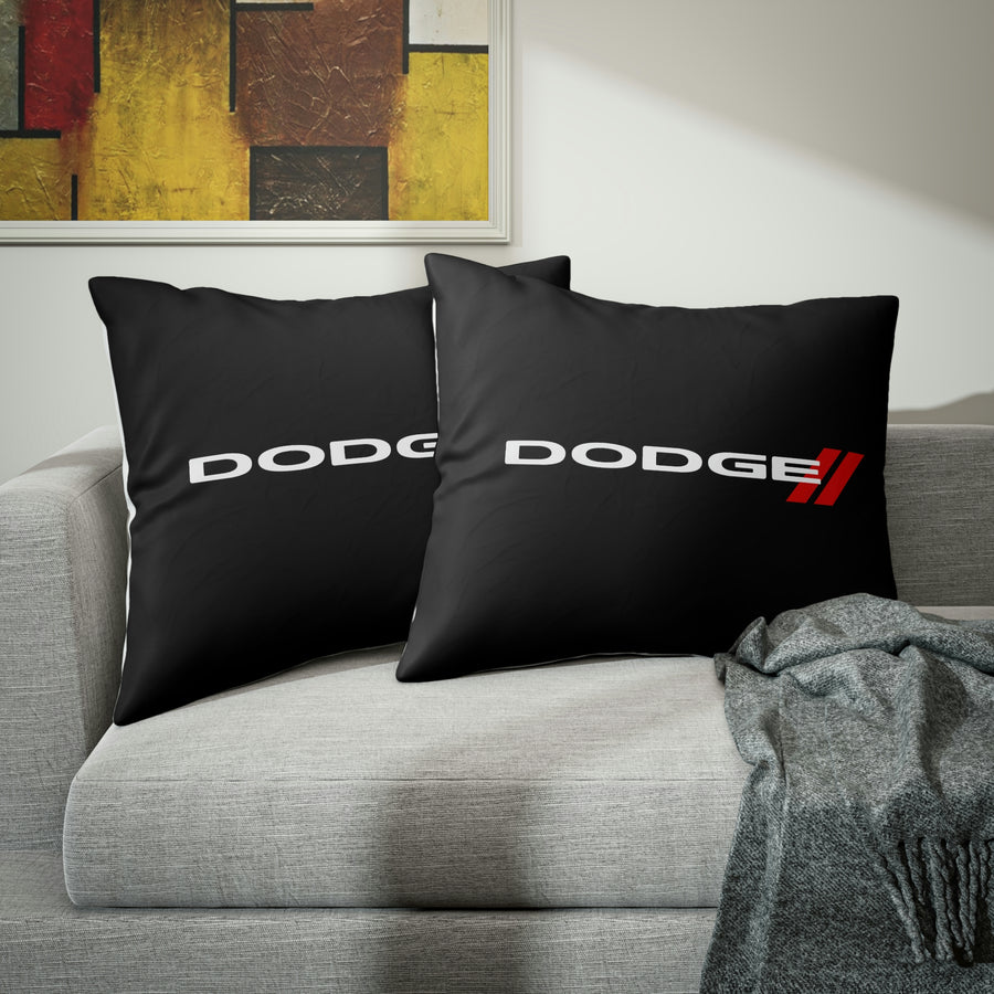 Black Dodge Pillow Sham™