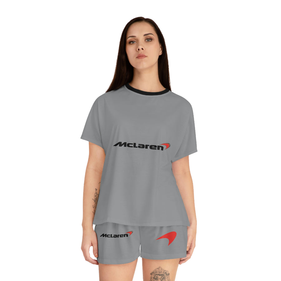 Women's Grey McLaren Short Pajama Set™