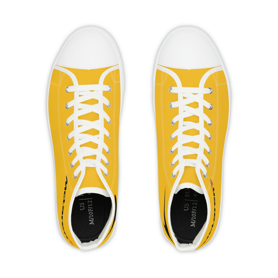 Men's Yellow Mclaren High Top Sneakers™