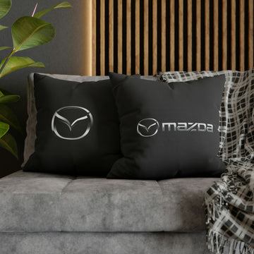 Black Mazda Spun Polyester pillowcase™