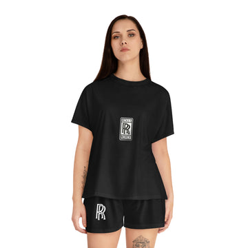 Women's Black Rolls Royce Short Pajama Set™