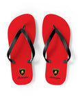 Unisex Red Lamborghini Flip Flops™