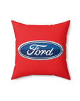 Red Ford Spun Polyester Square Pillow™