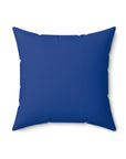 Dark Blue Volkswagen Spun Polyester Square Pillow™