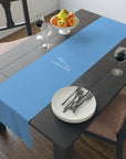 Light Blue Jaguar Table Runner (Cotton, Poly)™