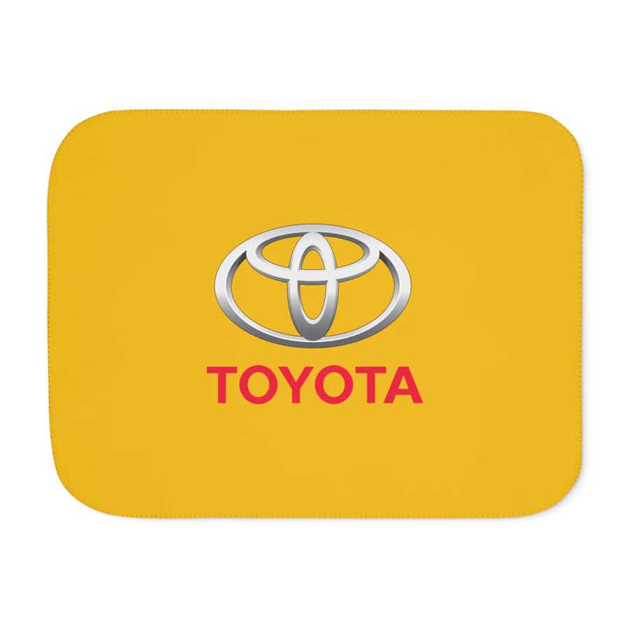 Yellow Toyota Sherpa Blanket™