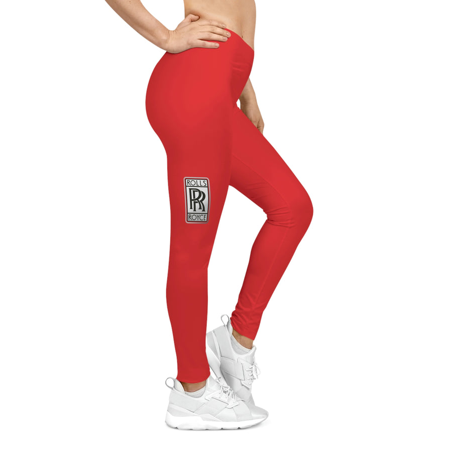 Women's Red Rolls Royce Casual Leggings™