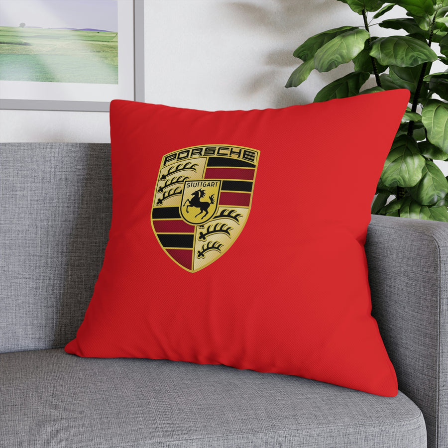 Red Porsche Spun Polyester Pillowcase™