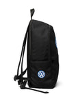 Unisex Black Volkswagen Fabric Backpack™