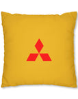 Yellow Mitsubishi Spun Polyester pillowcase™