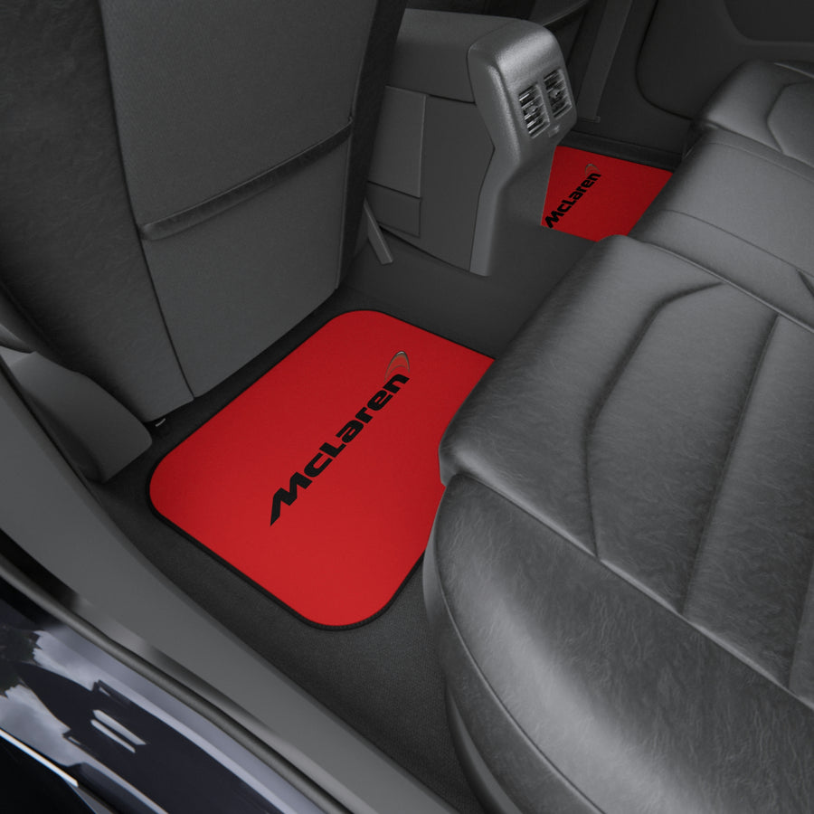 Red Mclaren Car Mats (2x Rear)™