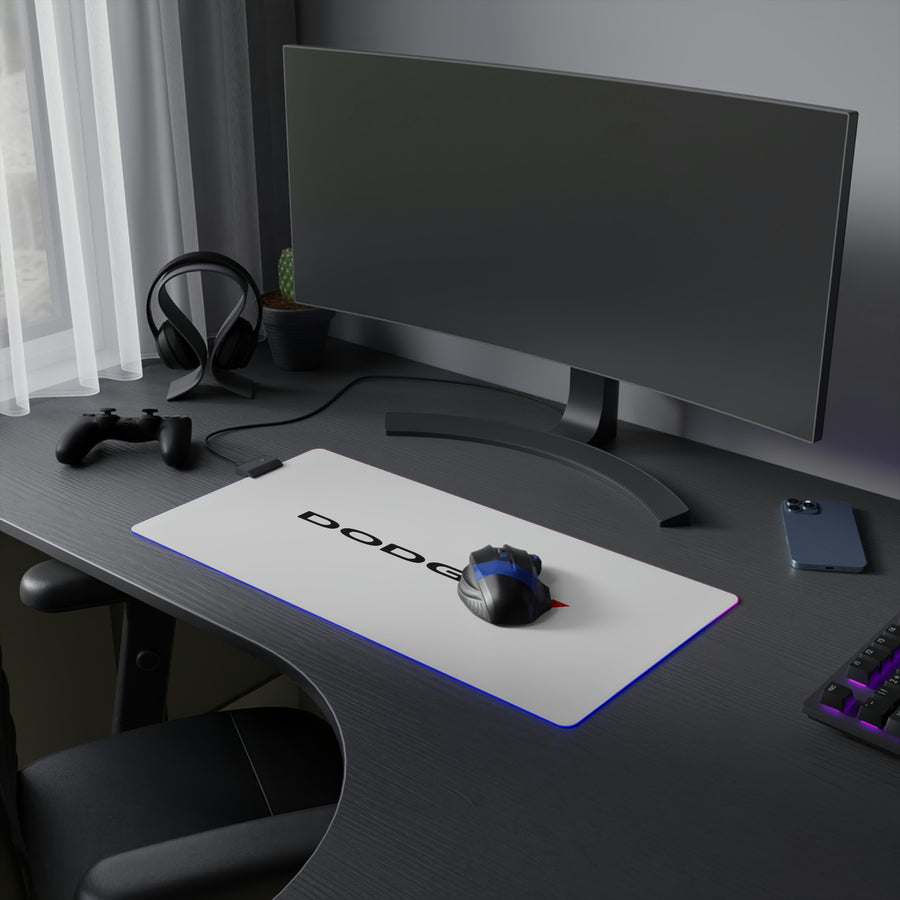 LED Gaming Dodge Mouse Pad™