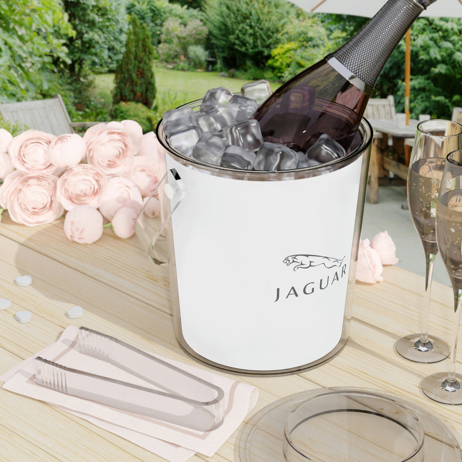 Jaguar Ice Bucket with Tongs™