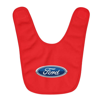 Red Ford Fleece Baby Bib™