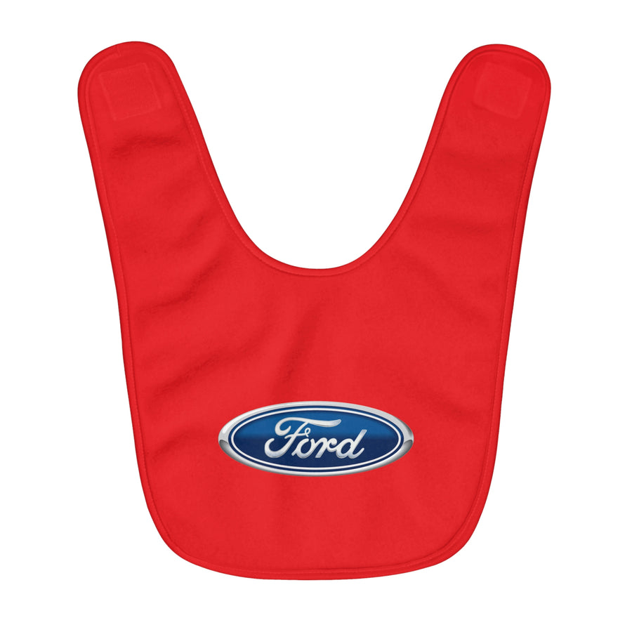 Red Ford Fleece Baby Bib™