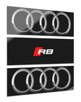 Black Audi Acrylic Prints (Triptych)™