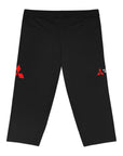 Women's Black Mitsubishi Capri Leggings™