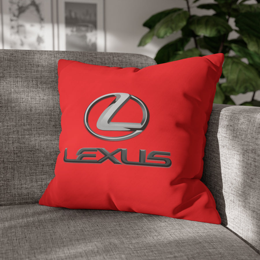 Red Lexus Spun Polyester pillowcase™