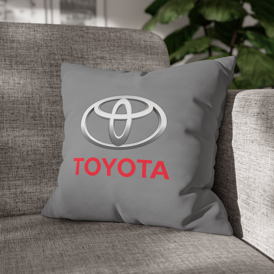 Grey Toyota Spun Polyester pillowcase™