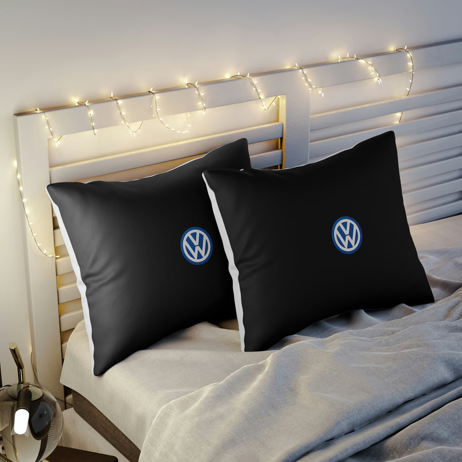 Black Volkswagen Pillow Sham™