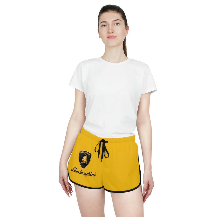 Women's Yellow Lamborghini Relaxed Shorts™