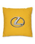 Yellow Lexus Spun Polyester pillowcase™