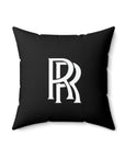 Black Rolls Royce Spun Polyester Square Pillow™