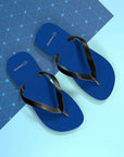 Unisex Dark Blue Mazda Flip Flops™