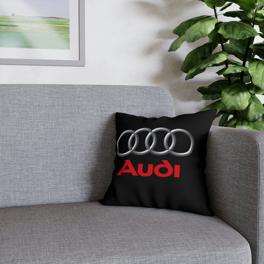 Black Audi Spun Polyester Pillowcase™