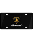 Black Lamborghini License Plate™