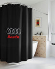 Black Audi Shower Curtain™