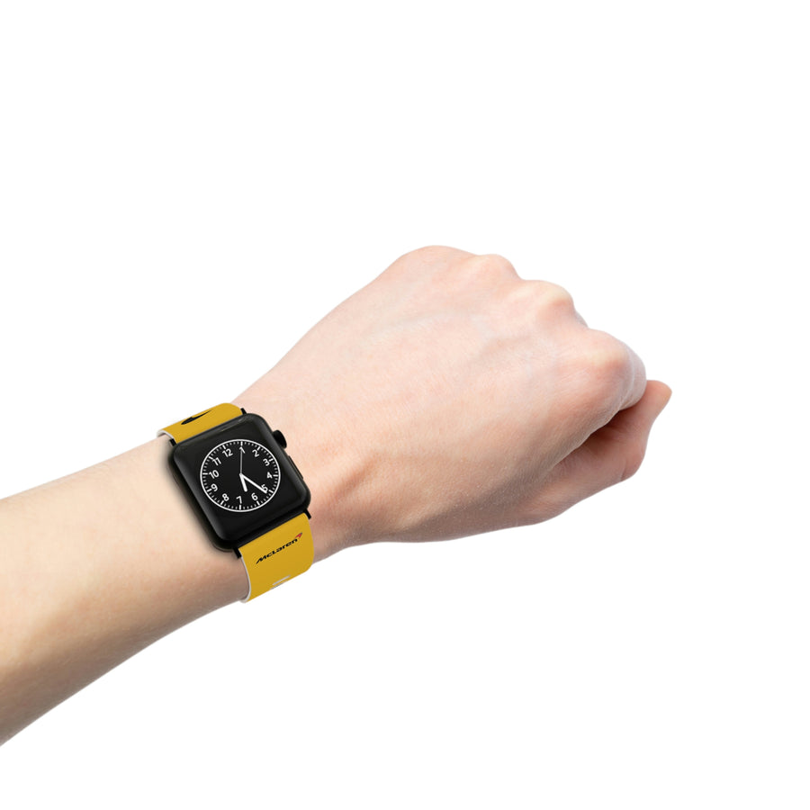 Yellow Mclaren Watch Band for Apple Watch™