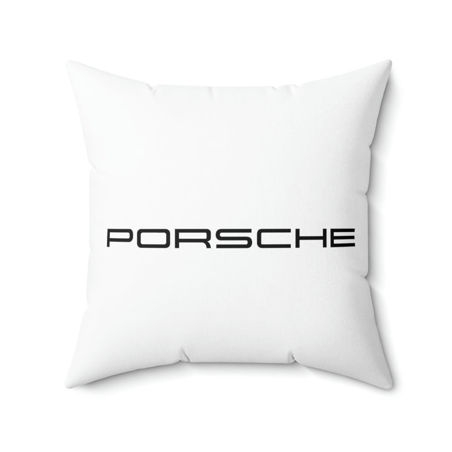 Spun Polyester Square Porsche Pillow™