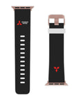 Black Mitsubishi Watch Band for Apple Watch™