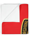 Red Lamborghini Soft Fleece Baby Blanket™