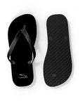 Unisex Black Jaguar Flip Flops™