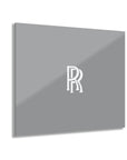 Grey Rolls Royce Acrylic Prints (French Cleat Hanging)™