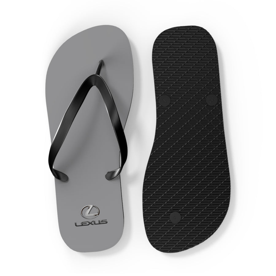 Unisex Grey Lexus Flip Flops™