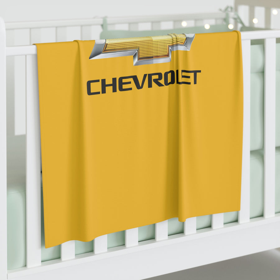 Yellow Chevrolet Baby Swaddle Blanket™