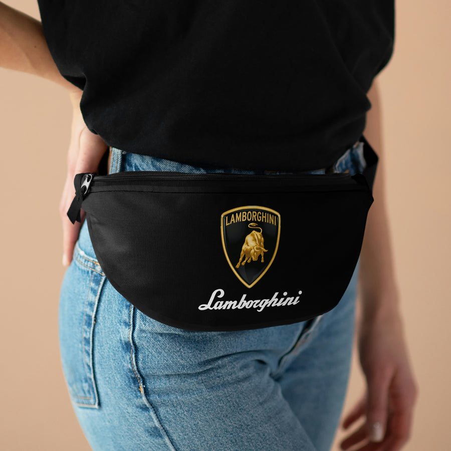 Unisex Black Lamborghini Fanny Pack™