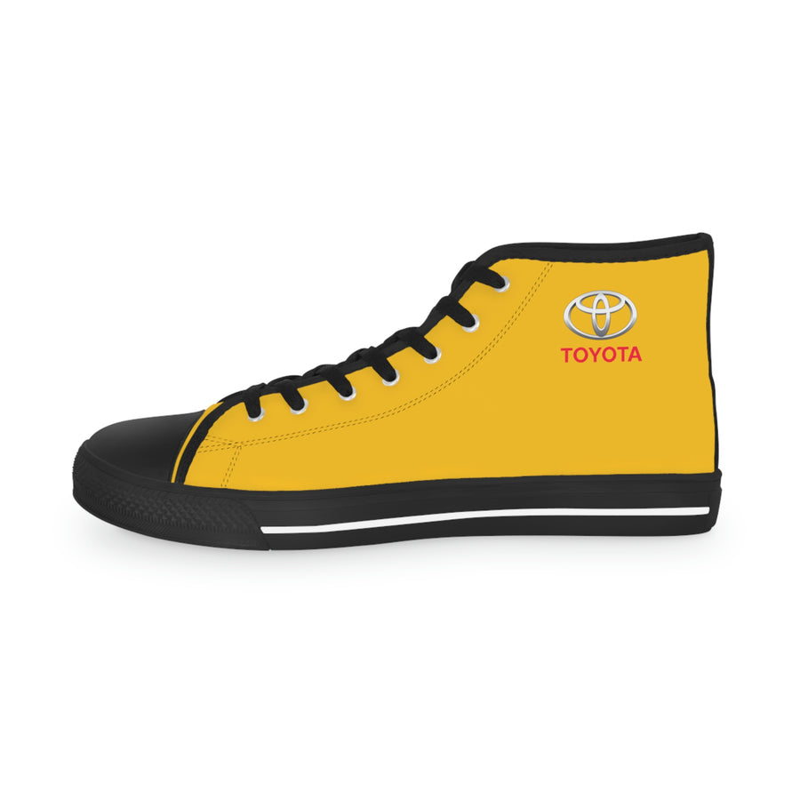 Men's Yellow Toyota High Top Sneakers™