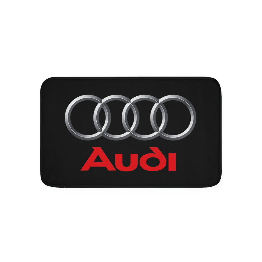 Black Audi Memory Foam Bath Mat™