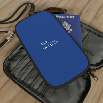 Dark Blue Jaguar Passport Wallet™