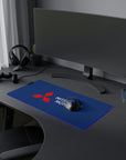 Dark Blue Mitsubishi LED Gaming Mouse Pad™