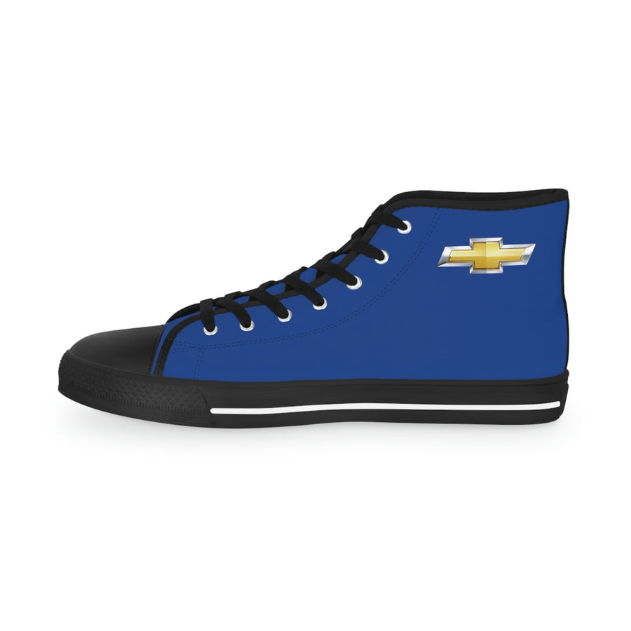 Men's Dark Blue Chevrolet High Top Sneakers™